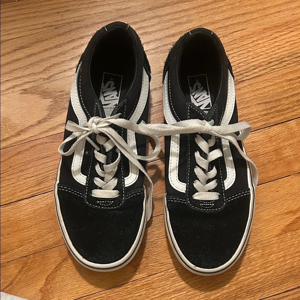 Vans Black and White Sneakers